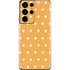 Yellow and White Hearts Galaxy S21 Ultra 5G Skin